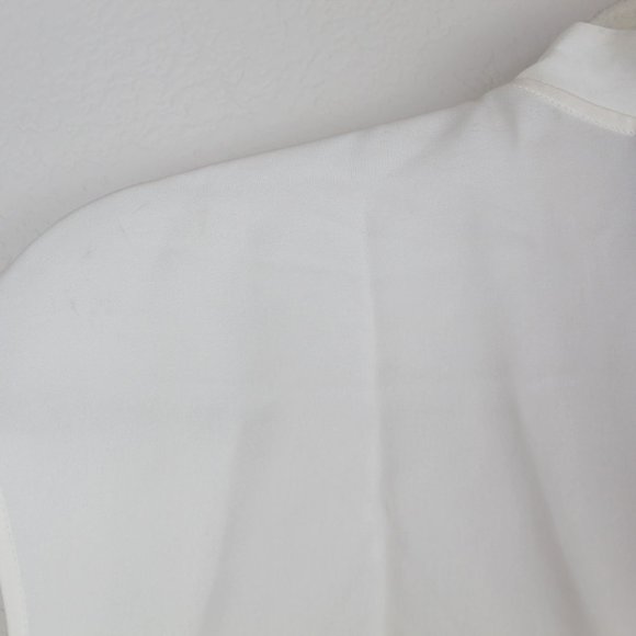 NWT Theory Tie Front Silk Top - Picture 13 of 14